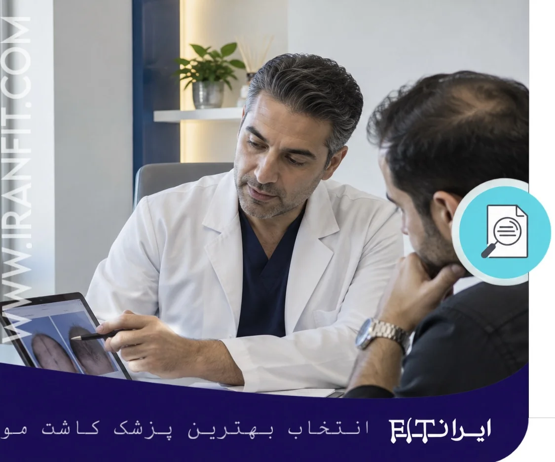 مشاوره با پزشک قبل از کاشت مو